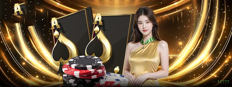 Jogos de Mesa Premium tt777 - Blackjack, Roleta, Baccarat